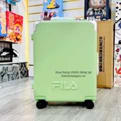 1514 - Vali Fila Xanh Bơ Size Cabin 22 Xách Tay Embossed Logo [HÀNG CHÍNH HÃNG]