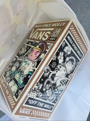 1516 - Molly Vans 400% - POPMART MEGA SPACE MOLLY 400% VANS OFF THE WALL [CHÍNH HÃNG]