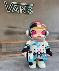 1516 - Molly Vans 400% - POPMART MEGA SPACE MOLLY 400% VANS OFF THE WALL [CHÍNH HÃNG]