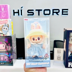 1122 -  Labubu Mokoko V3 - Váy Xanh - Size 18cm - The Monsters Catch Me If You Like Me (Mokoko Original) Close To Sweet Spring Flower Sweetheart - Gấu Bông Art Toy [CHÍNH HÃNG] POP MART