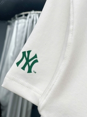 1530 - Áo New Era NY Bãi Biển Beach Coconut - Trắng Chữ Xanh [HÀNG CHÍNH HÃNG]