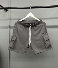 1538 - Quần New Era Big B Basic - Xám Đen [HÀNG CHÍNH HÃNG]