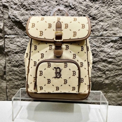 1700 - Balo MLB Diamond Monogram Jacquard Boston Red Sox 7ABKMD65N-43BRS [HÀNG CHÍNH HÃNG]