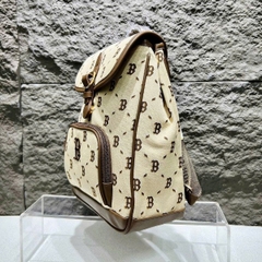 1700 - Balo MLB Diamond Monogram Jacquard Boston Red Sox 7ABKMD65N-43BRS [HÀNG CHÍNH HÃNG]