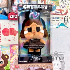 1719 - Crybaby Shiny Đen POPMART Crybaby Shiny Shiny 6941313012769 Plush Doll [HÀNG CHÍNH HÃNG]