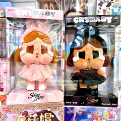 1720 - Crybaby Shiny Hồng POPMART Crybaby Shiny Shiny 6941313012752 Plush Doll [HÀNG CHÍNH HÃNG]