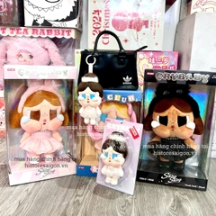 1720 - Crybaby Shiny Hồng POPMART Crybaby Shiny Shiny 6941313012752 Plush Doll [HÀNG CHÍNH HÃNG]