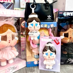 1721 - Crybaby Shiny Móc Treo - Crybaby Đông Nhi - POPMART Plush Pendant Blister Pack 6941313012721 Móc Treo [HÀNG CHÍNH HÃNG]