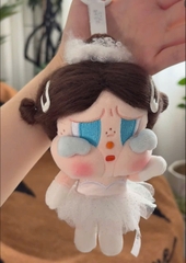 1721 - Crybaby Shiny Móc Treo - Crybaby Đông Nhi - POPMART Plush Pendant Blister Pack 6941313012721 Móc Treo [HÀNG CHÍNH HÃNG]