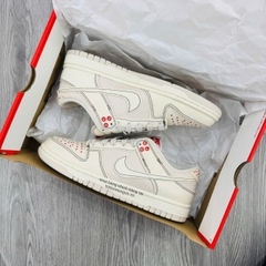 076 -  Giày Nike Dunk Nike Dunk Low SE ‘Sashiko Light Orewood Brown’ - Trắng Kem - Code DV0834 100 [HÀNG CHÍNH HÃNG]