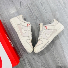 076 -  Giày Nike Dunk Nike Dunk Low SE ‘Sashiko Light Orewood Brown’ - Trắng Kem - Code DV0834 100 [HÀNG CHÍNH HÃNG]