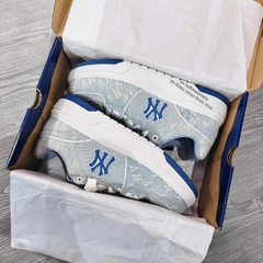1202 - Giày MLB Korea Chunky Liner Denim Classic Mono New York Yankees Skyblue - Code 3ASXCDC4N-50SBS [HÀNG CHÍNH HÃNG]