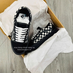 051 -  Vans Old Skool Comfy - Đen Caro [HÀNG CHÍNH HÃNG]