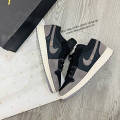 108 - Giày Jordan 1 Low SE Craft Inside Out Black - DN1635 001 DV0478 00 [HÀNG CHÍNH HÃNG]