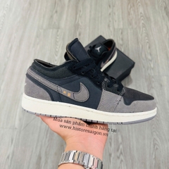108 - Giày Jordan 1 Low SE Craft Inside Out Black - DN1635 001 DV0478 00 [HÀNG CHÍNH HÃNG]