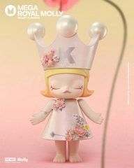 1750 - Molly Velvet Flower 400% - Mega Royal Molly Velvet 400% POPMART [CHÍNH HÃNG]