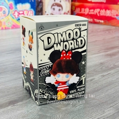 1338 - Dimoo World Blindbox - Dimoo Bông Blindbox - POPMART Dimoo World x Disney Series-Vinyl Plush Keychain Blindbox - Code 01302810652