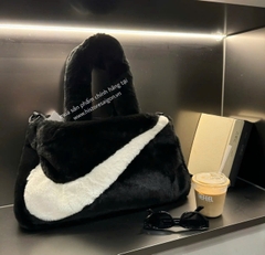 1760 - Túi Nike Lông Faux Fur Tote Diffused DQ5804-010 [HÀNG CHÍNH HÃNG]