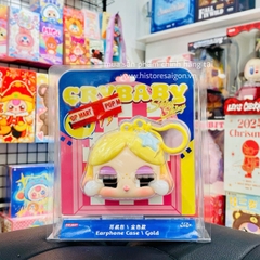 1762 - Crybaby Shiny Shiny Earphone Case Gold POPMART 6941313020276 [HÀNG CHÍNH HÃNG]