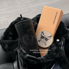 1775 - Ly StarBuck Full Black Highlight Effect 710ml [HÀNG CHÍNH HÃNG]