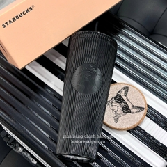 1775 - Ly StarBuck Full Black Highlight Effect 710ml [HÀNG CHÍNH HÃNG]