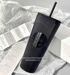 1775 - Ly StarBuck Full Black Highlight Effect 710ml [HÀNG CHÍNH HÃNG]
