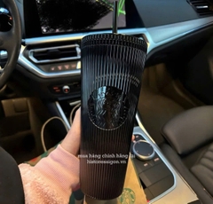 1775 - Ly StarBuck Full Black Highlight Effect 710ml [HÀNG CHÍNH HÃNG]