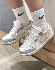 1806 - Giày Nike Air Jordan 1 Low Sail Soft Pearl IH7323-100 [HÀNG CHÍNH HÃNG]