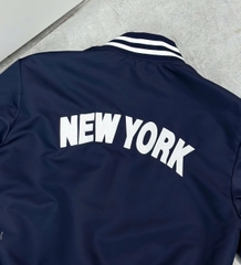 1830 - Áo Bomber New Era NY Basic Xanh Navy Chữ Trắng [HÀNG CHÍNH HÃNG]