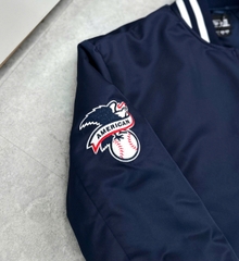 1830 - Áo Bomber New Era NY Basic Xanh Navy Chữ Trắng [HÀNG CHÍNH HÃNG]