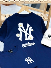 1837 - Áo New Era NY Yankees Hoa Cúc Nhỏ Xanh Navy [HÀNG CHÍNH HÃNG]