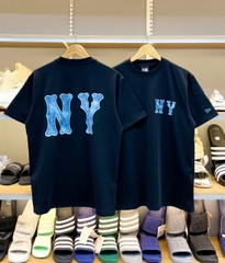 1841 - Áo New Era NY Denim Jeans Đen [HÀNG CHÍNH HÃNG]