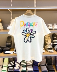 1836 - Áo New Era Dodgers Daisy Trắng Kem [HÀNG CHÍNH HÃNG]