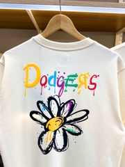 1836 - Áo New Era Dodgers Daisy Trắng Kem [HÀNG CHÍNH HÃNG]