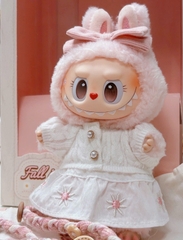 1850 - Labubu Mokoko V7 Size 18cm - Mokoko Original POP MART [HÀNG CHÍNH HÃNG]