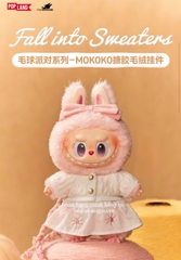 1850 - Labubu Mokoko V7 Size 18cm - Mokoko Original POP MART [HÀNG CHÍNH HÃNG]