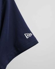 1924 - Áo New Era NY New York Yankees - Xanh Navy Viền Cổ Trắng 10932098	 [HÀNG CHÍNH HÃNG]