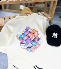 1880 - Áo New Era NY Rubik Trắng [HÀNG CHÍNH HÃNG]