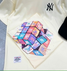 1880 - Áo New Era NY Rubik Trắng [HÀNG CHÍNH HÃNG]