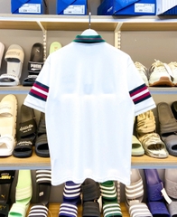 1884 - Áo New Era Polo NY Trắng Cổ Xanh [HÀNG CHÍNH HÃNG]