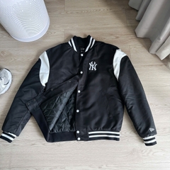 1885 - Áo Bomber New Era New York Yankees Đem Viền Trắng [HÀNG CHÍNH HÃNG]