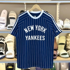 1886 - Áo New Era NY New York Yankees Xanh Biển Sọc Trắng [HÀNG CHÍNH HÃNG]
