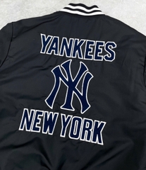 1914 - Áo Bomber New Era New York Yankees Đen Chữ Thêu Trắng [HÀNG CHÍNH HÃNG]