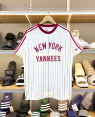 1913 - Áo New Era NY New York Yankees Đỏ Sọc Trắng [HÀNG CHÍNH HÃNG]