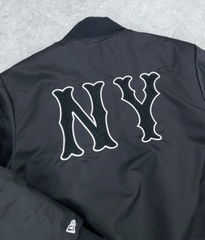 1916 - Áo Bomber New Era NY Big Logo Đen [HÀNG CHÍNH HÃNG]