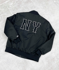 1916 - Áo Bomber New Era NY Big Logo Đen [HÀNG CHÍNH HÃNG]