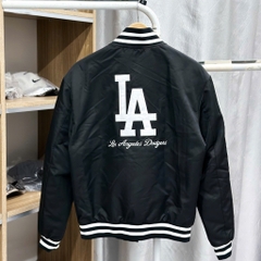 1917 - Áo Bomber New Era LA Big Logo Đen [HÀNG CHÍNH HÃNG]