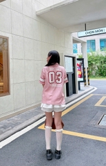 1944 - Áo Polo New Era NY New York 03 Yankee Hồng [HÀNG CHÍNH HÃNG]