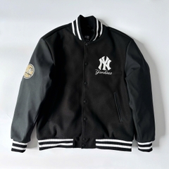 1931 - Áo Bomber Varsity New Era NY Yankee - Đen Logo Tròn [HÀNG CHÍNH HÃNG]