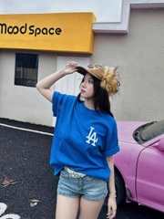 1947 - Áo New Era LA - Xanh Dương Hotdog [HÀNG CHÍNH HÃNG]